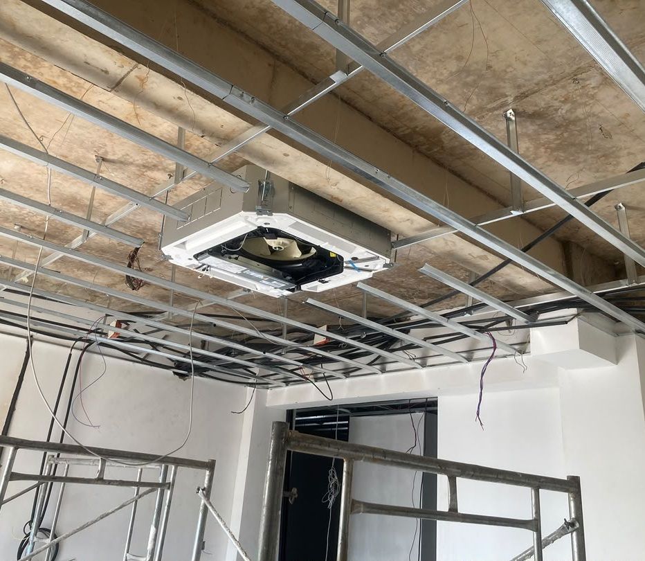 HVAC installation works